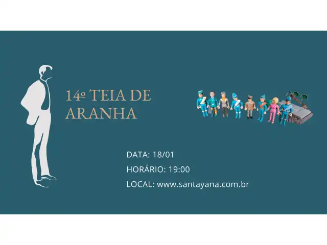 14º TEIA DE ARANHA: PRIMEIRA EDIÇÃO DA COLEÇÃO DE BRINQUEDOS DOS ANOS 80/90