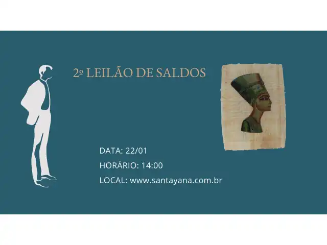 2º LEILÃO DE SALDOS