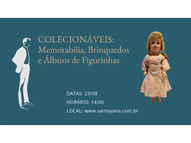 COLECIONÁVEIS: MEMORABILIA, BRINQUEDOS E ÁLBUNS DE FIGURINHAS