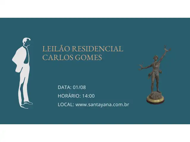 LEILÃO RESIDENCIAL CARLOS GOMES