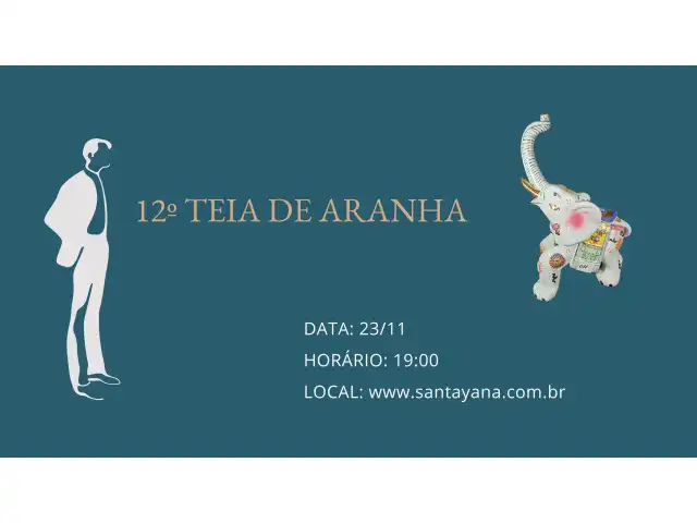 12º TEIA DE ARANHA: COLEÇÃO PARTICULAR DE GERALDINE TISSER GRANDE PROFESSORA, ARTISTA E BAILARINA