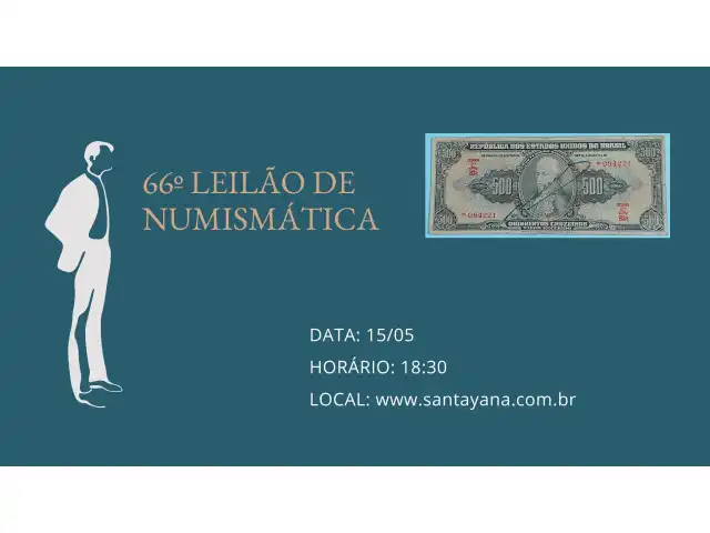 66º LEILÃO DE NUMISMÁTICA