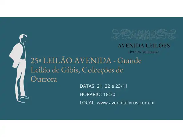 Grande Leilão de Gibis, Colecções de Outrora - 26º Leilão Avenida