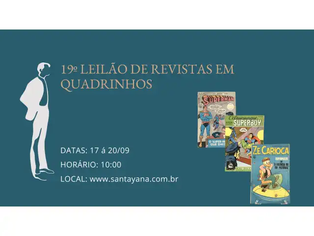 19º LEILÃO DE REVISTAS EM QUADRINHOS