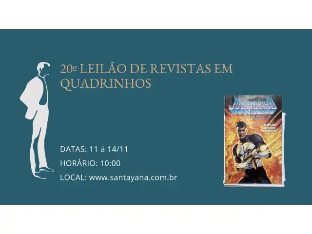 20º LEILÃO REVISTAS EM QUADRINHOS