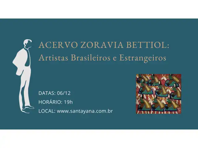 ACERVO ZORAVIA BETTIOL: Artistas Brasileiros e Estrangeiros