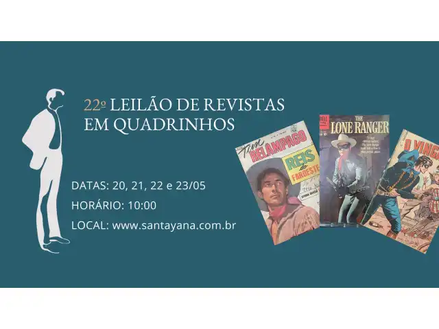22º LEILÃO DE REVISTAS EM QUADRINHOS