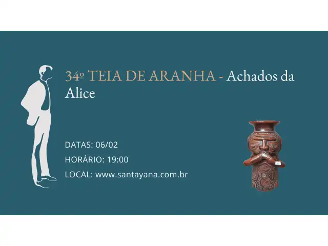 34º TEIA DE ARANHA - Achados da Alice