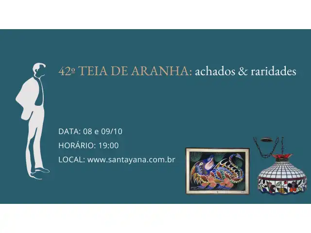 42º TEIA DE ARANHA: achados & raridades