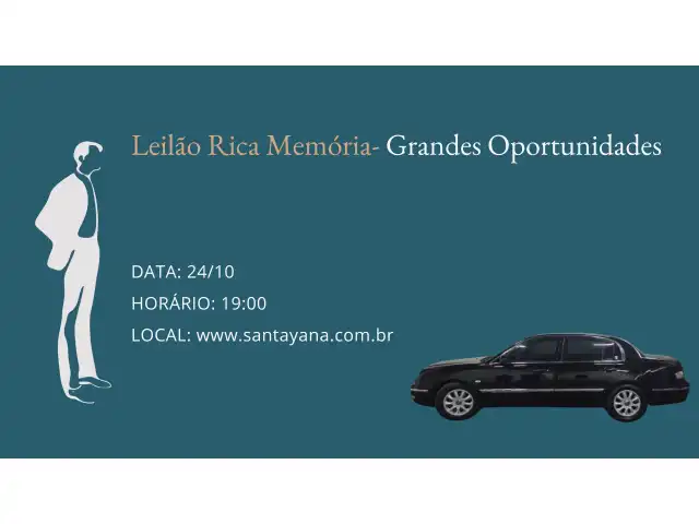 Leilão Rica Memória- Grandes Oportunidades
