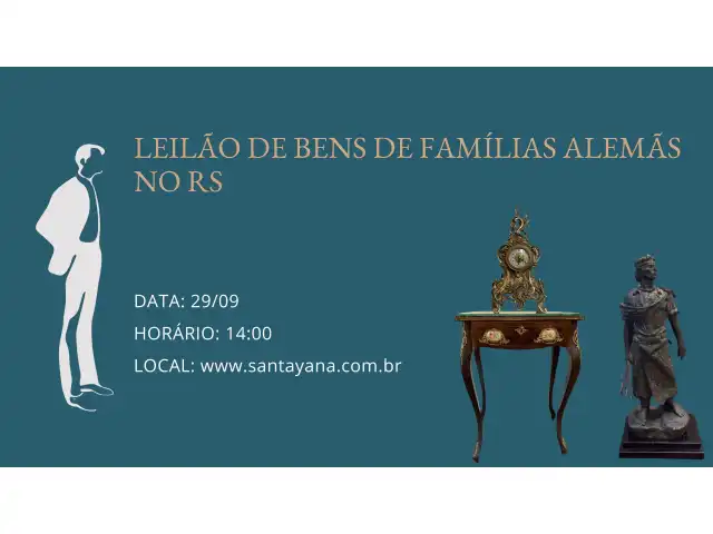 LEILÃO DE BENS DE FAMÍLIAS ALEMÃS NO RS