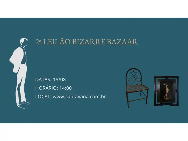 2º LEILÃO BIZARRE BAZAAR