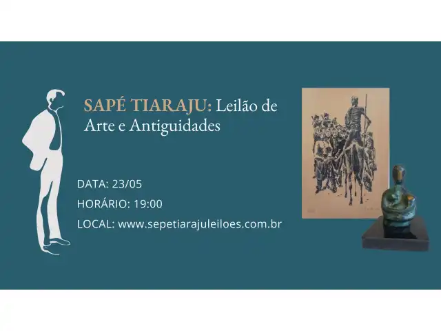 LEILÃO DE ARTE E ANTIGUIDADES