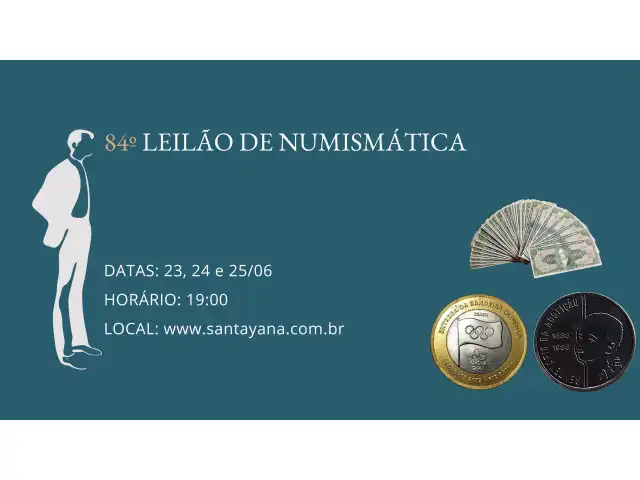84º LEILÃO DE NUMISMÁTICA