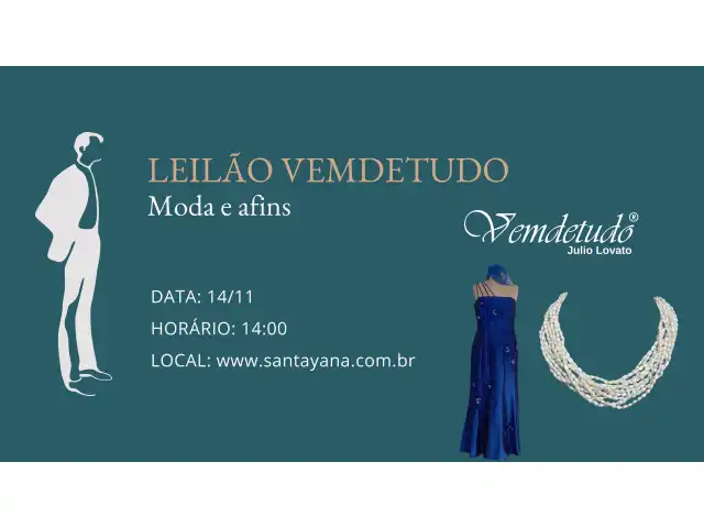 Leilão VEMDETUDO - Moda e afins