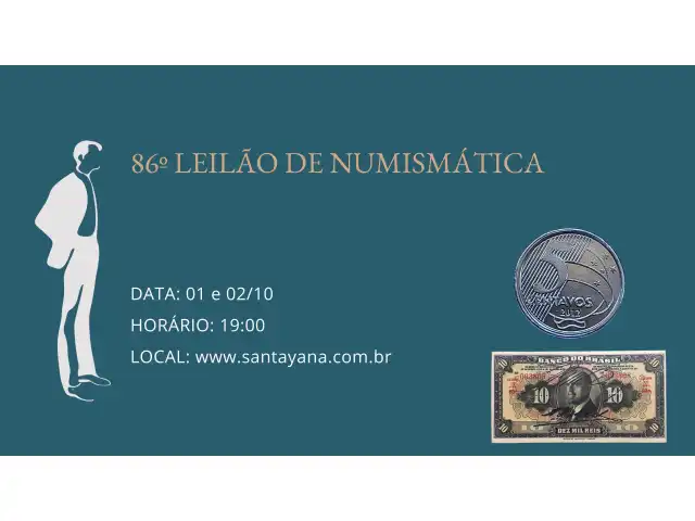 86º LEILÃO DE NUMISMÁTICA