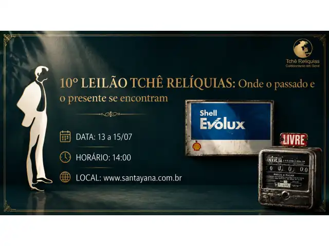 10º LEILÃO TCHÊ RELÍQUIAS: Onde o passado e o presente se encontram