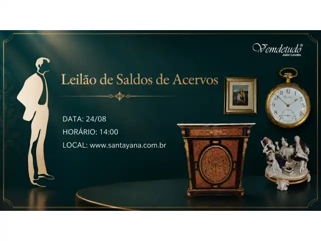 Leilão de Saldos de Acervos
