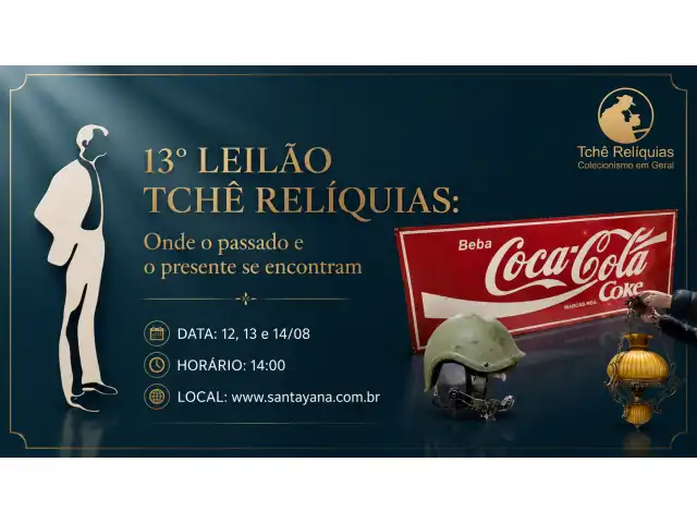 13º LEILÃO TCHÊ RELÍQUIAS: Onde o passado e o presente se encontram