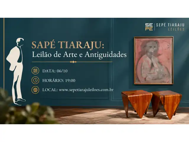 LEILÃO DE ARTE E ANTIGUIDADES