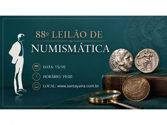 88º LEILÃO DE NUMISMÁTICA