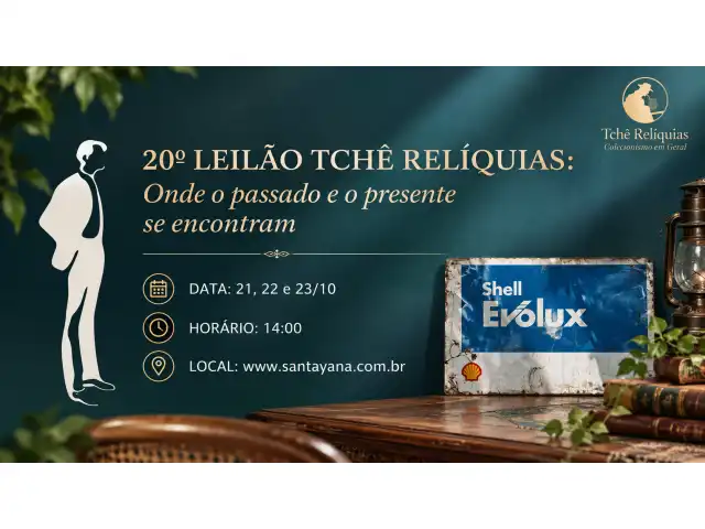 20º LEILÃO TCHÊ RELÍQUIAS: Onde o passado e o presente se encontram