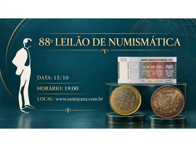 88º LEILÃO DE NUMISMÁTICA