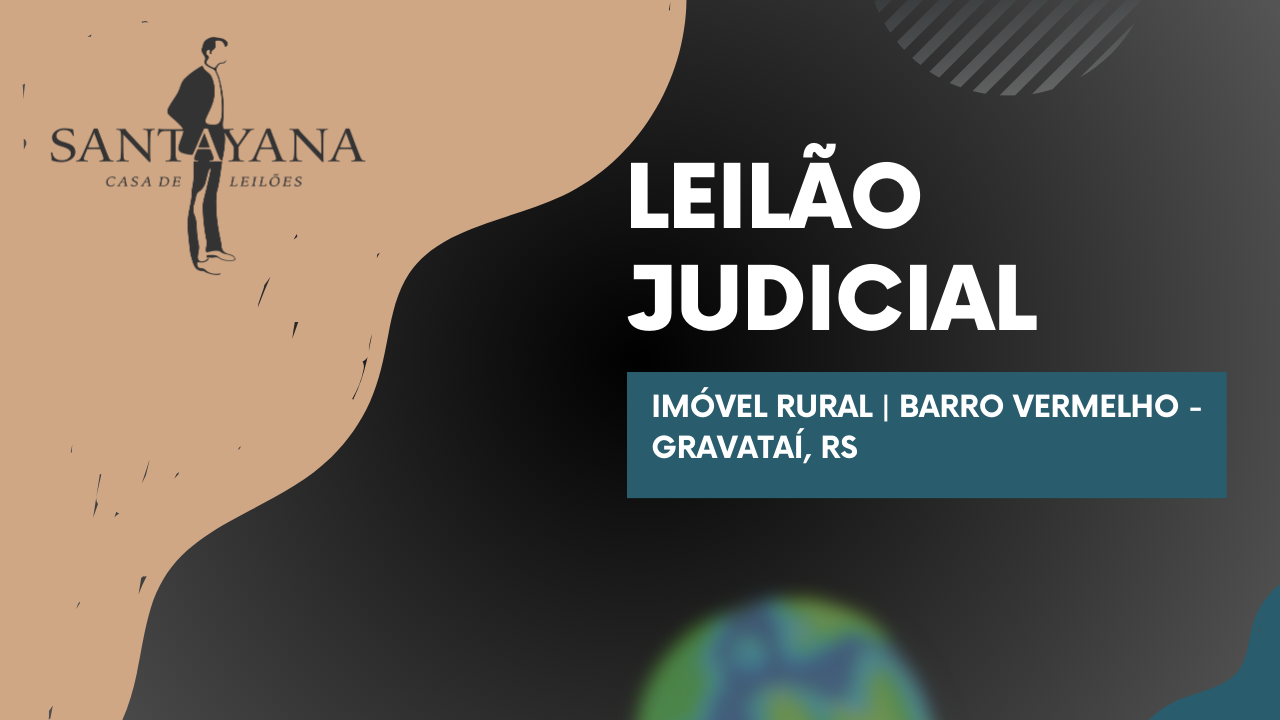 IMÓVEL RURAL | BARRO VERMELHO - GRAVATAÍ