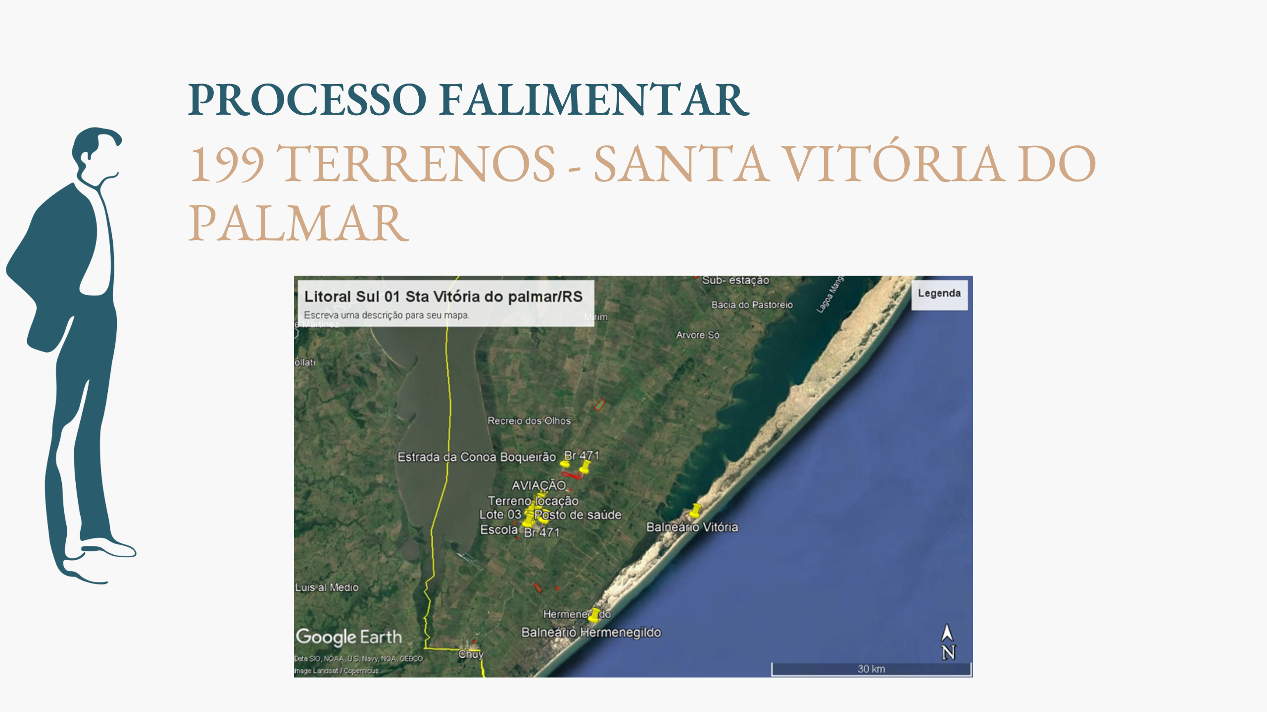 199 TERRENOS NA CIDADE DE SANTA VITÓRIA DO PALMAR, RS