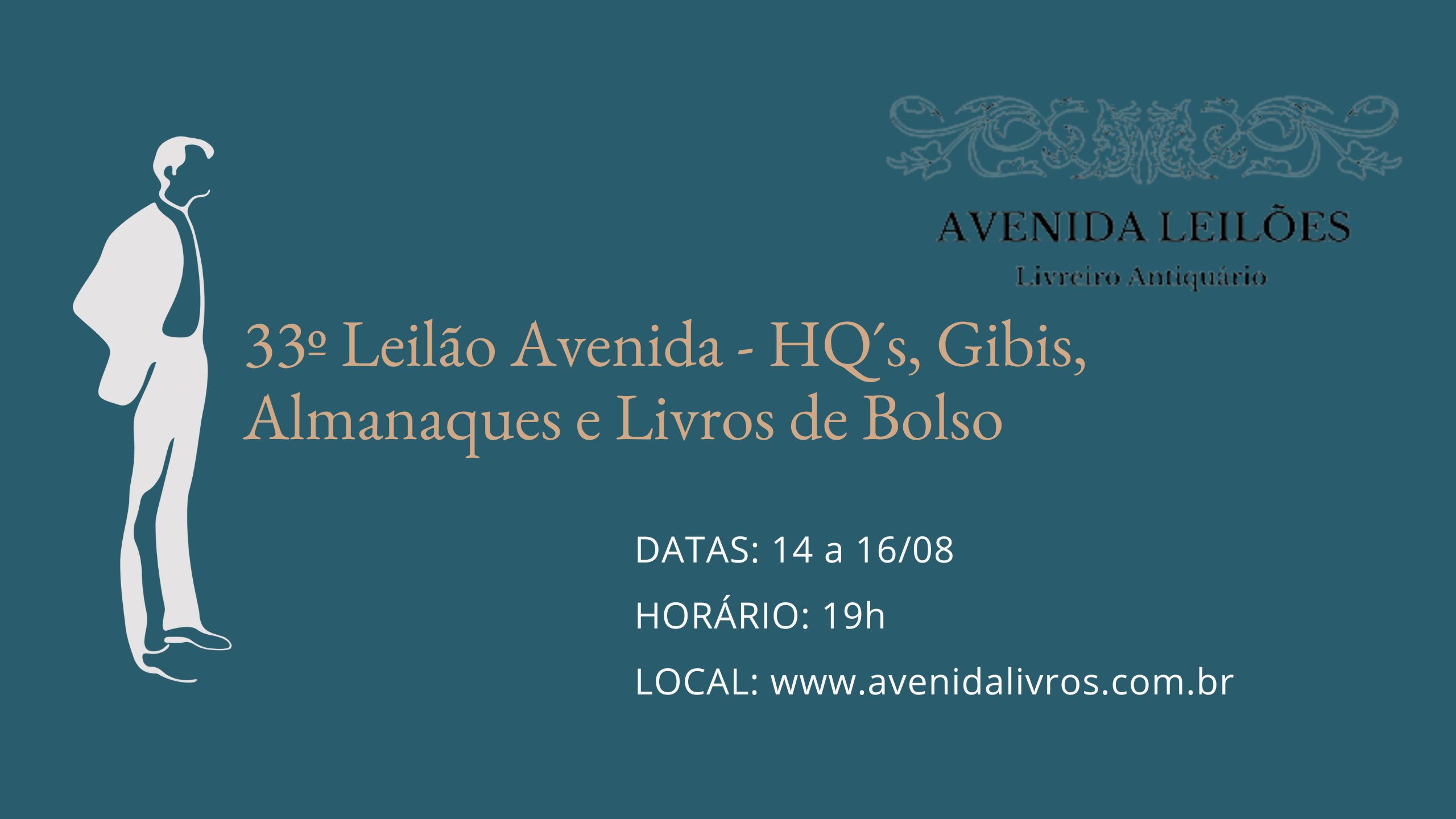33º Leilão Avenida - HQ´s, Gibis, Almanaques e Livros de Bolso