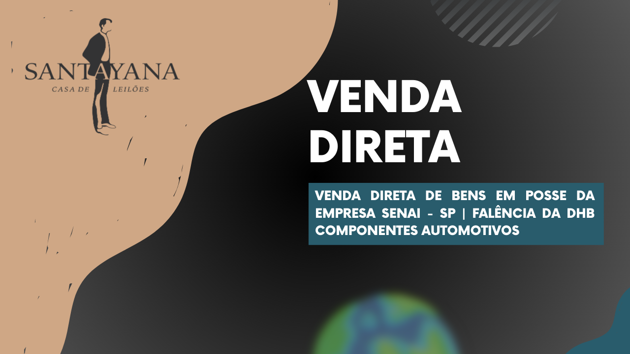 VENDA DIRETA DE BENS | ESTADO DE SÃO PAULO