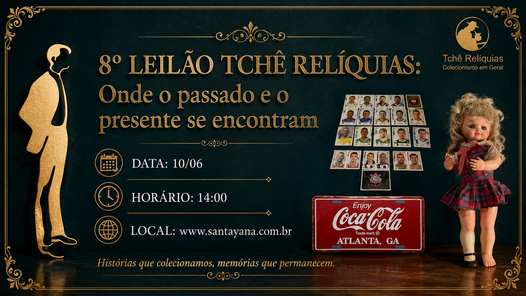 8º LEILÃO TCHÊ RELÍQUIAS: Onde o passado e o presente se encontram