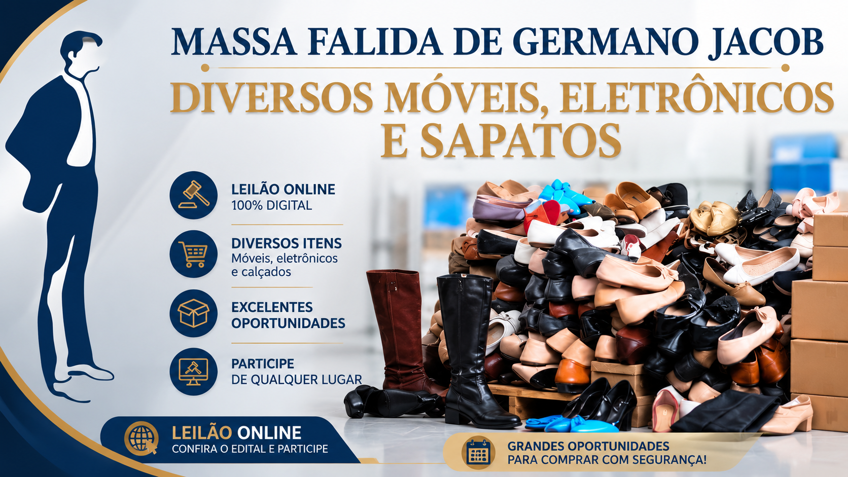 LEILÃO DE BENS DA MASSA FALIDA DE GERMANO JACOB FERREIRA