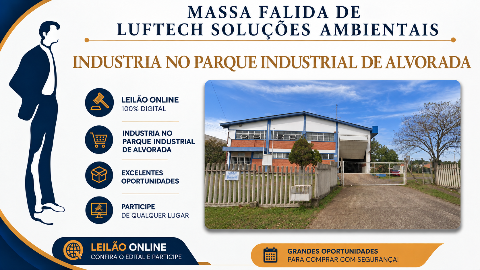 Grande leilão da massa falida de luftech solucoes ambientais