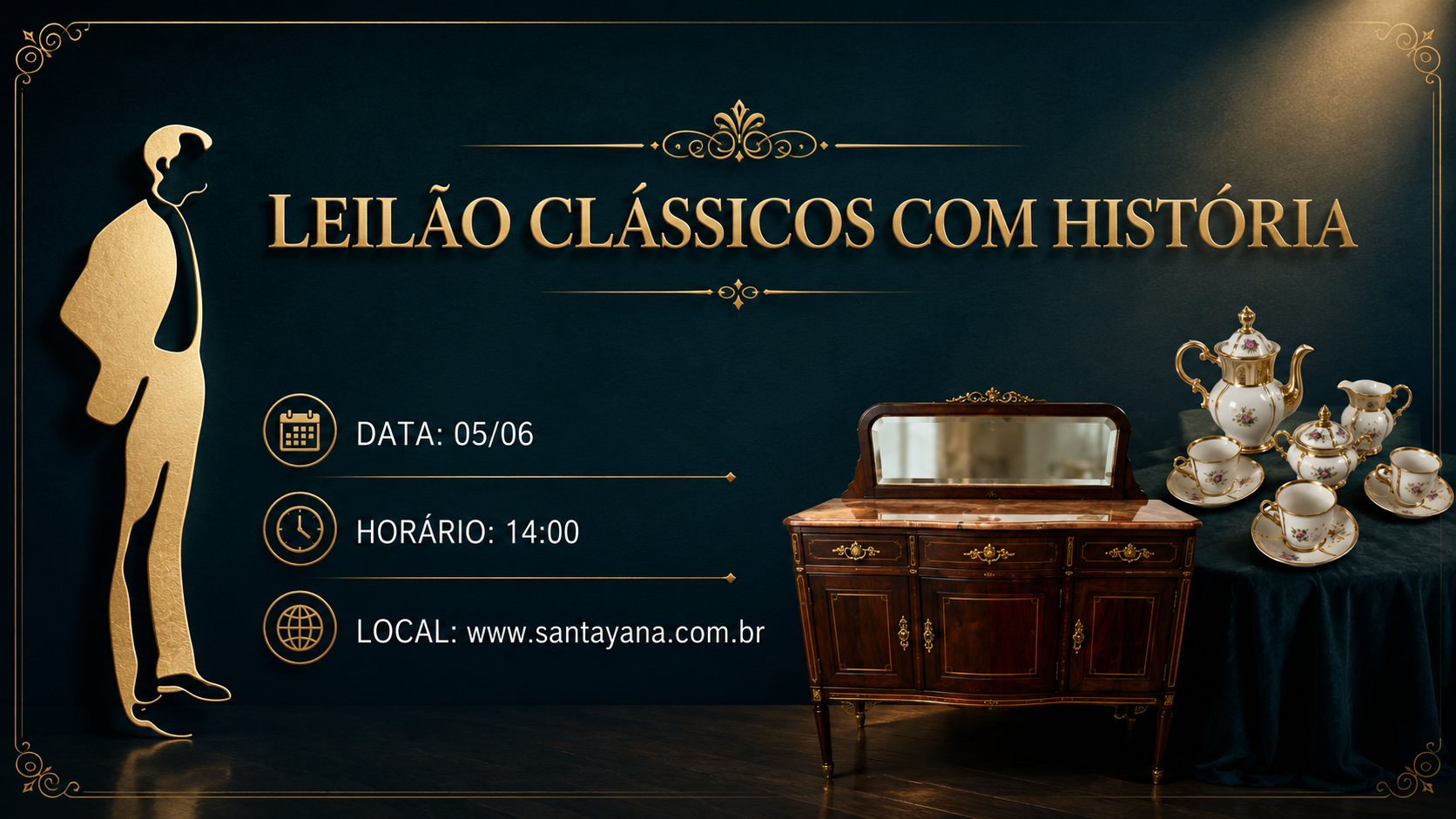 LEILÃO CLÁSSICOS COM HISTÓRIA